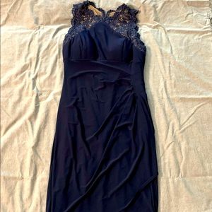 Fairweather Navy Prom Dress - Size M